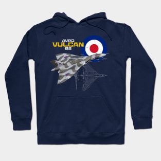 British Avro Vulcan B2 (dark) Hoodie